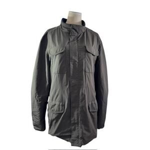 "TOMMY BAHAMA" Men's Wool Lined Coat,Size XLT, Field Jacket, Front Pockets,Green